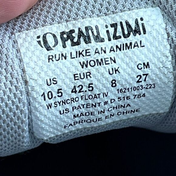 IQ Pearl Zuni White & Grey Athletic Sneaker Shoes Womens Size 10.5 - Picture 8 of 8